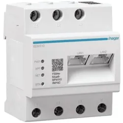 Hager, Elektroauto Ladezubehör, XEM510 Lastmanager bis 10 LP lokal