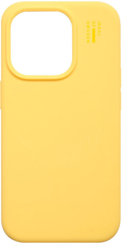 iPhone 16 Pro iDeal Of Sweden Silicone Cover - Soft Lemon
