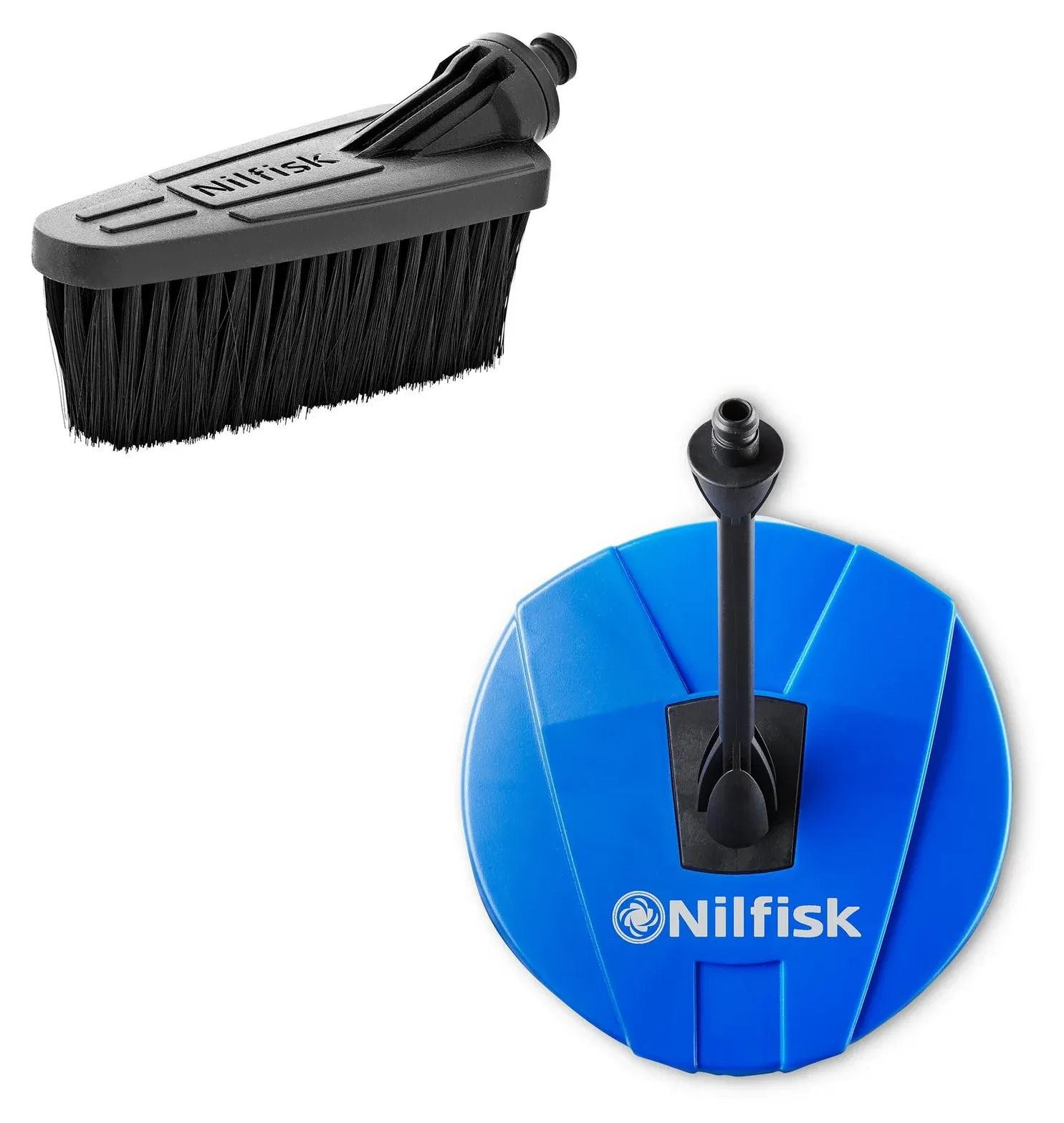 Nilfisk Tuin Accessoireset 2-delig met Terrasreiniger en Borstel