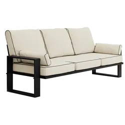 GARTENSOFA Elba 3 Sitzer - Beige