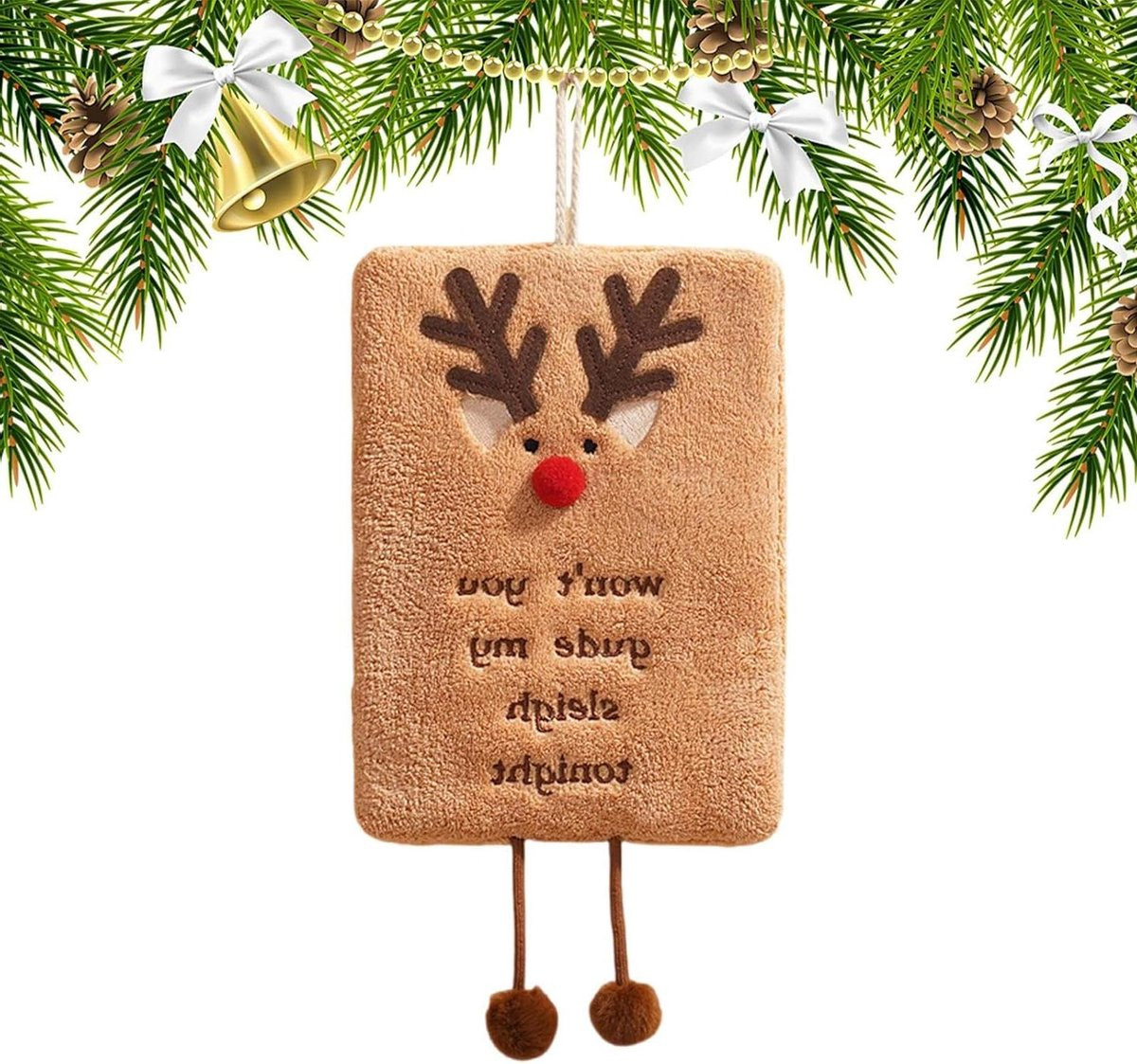 Kerst handdoeken voor de keuken - Multicolor - 36 x 18 cm