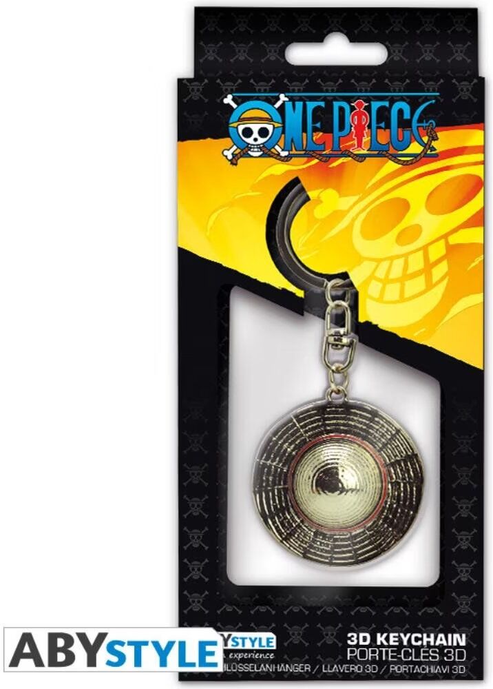 Abystyle Llavero 3d One Piece Sombrero De Luffy Talla Única Unisex