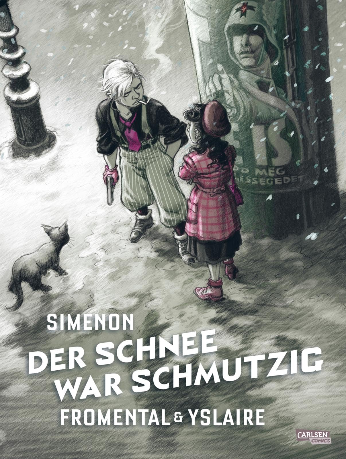 Georges Simenon - Der Schnee war schmutzig: Eine düstere Graphic-Novel-Adaption von Simenons existentialistischem Noir-Krimi über Schuld, Verrat und menschliche Abgründe - Preis vom 11.10.2026 03:10:56 h