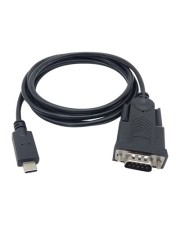 Equip USB Kabel USB-C to Serial DB9 Cable M/M 1.5m Digital/Daten 1,5 m (133392)