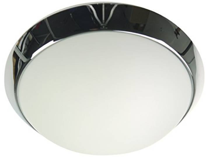 Niermann Standby 53101 A++, Deckenleuchte - Dekorring Chrom, LED, Opal matt, 25 x 25 x 8 cm