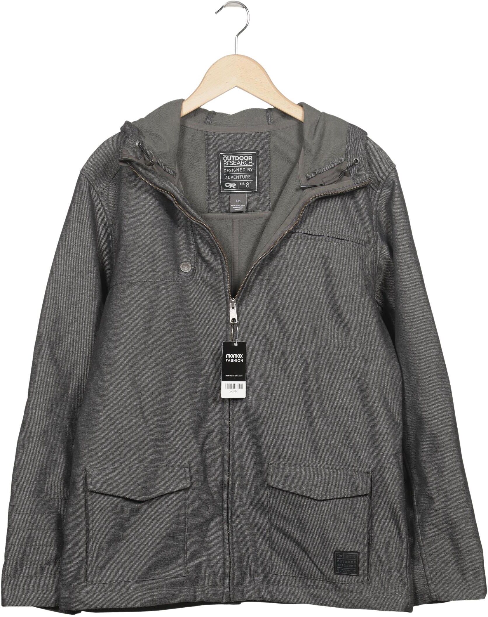 Outdoor Research Herren Jacke, Grau, Gr. L, Synthetik - Second Hand