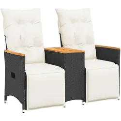vidaXL, Gartenlounge, Dormenus (Mit Fussablage (Holz))