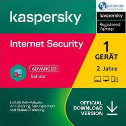 Kaspersky Internet Security 2026, 1 Gerät - 2 Jahre, Download