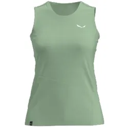 Salewa, Damen, Funktionsshirt, PUEZ SPORTY DRY Damen TANKT (44, XXL), Grün