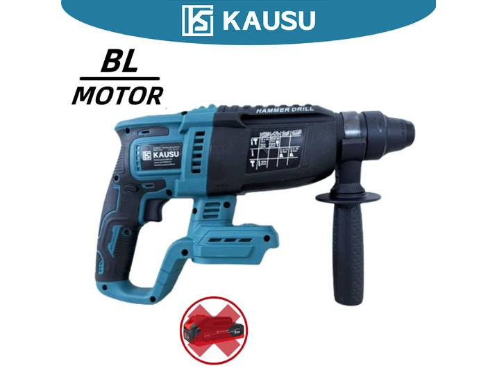 Makita – marteau électrique sans balais 3 en 1, marteau rotatif sans fil de 26MM, perceuse en acier, béton, bois, outil électrique pour batterie 18V