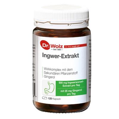 Ingwer Extrakt Dr.Wolz Kapseln 120 St