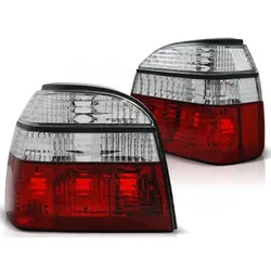 Rückleuchten passend für VW Golf 3 (III) 91-97 rot/weiß
