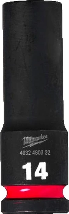 Milwaukee 14 mm 1/2" impact socket deep - 1pc (1/2") (33482373)