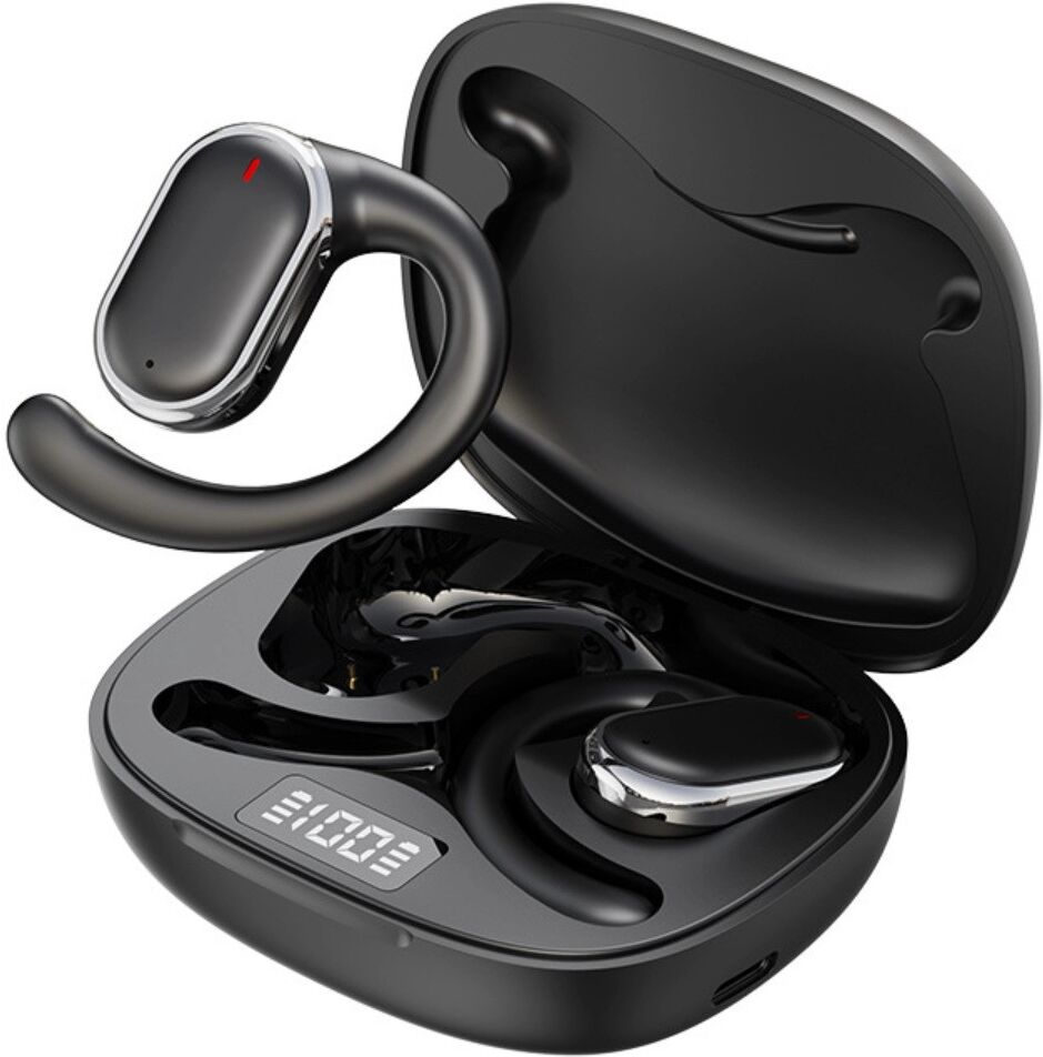 INF X93 offene Bluetooth-Kopfhörer mit verstellbaren Ohrbügeln, 6 Stunden Akkulaufzeit und 14.2-mm-Treibern