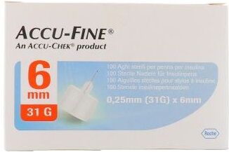 Accu-Fine Ago G31 6Mm 100 Pezzi