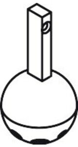 Hansgrohe Steuerkugel für drucklose Armaturen (13966000)