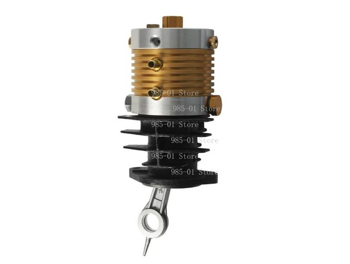 Tête de pompe monocylindre 30MPA 4500PSI, accessoires de remplacement pour réparation de la tête de cylindre de compresseur d'air haute pression