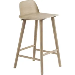 Nerd Hocker 65 cm helle Eiche