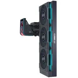 Lian-Li HydroShift II OLED Curved, CPU Wasserkühler, Schwarz