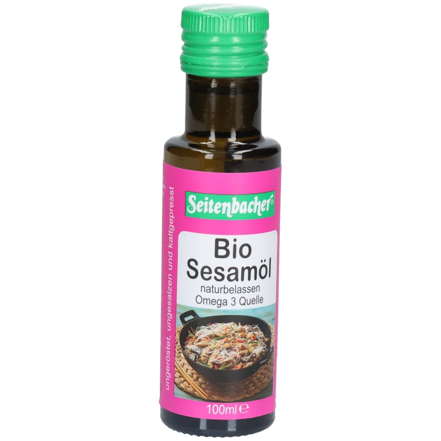 Seitenbacher Bio Sesam Öl, ungeröstet 100 ml Öl