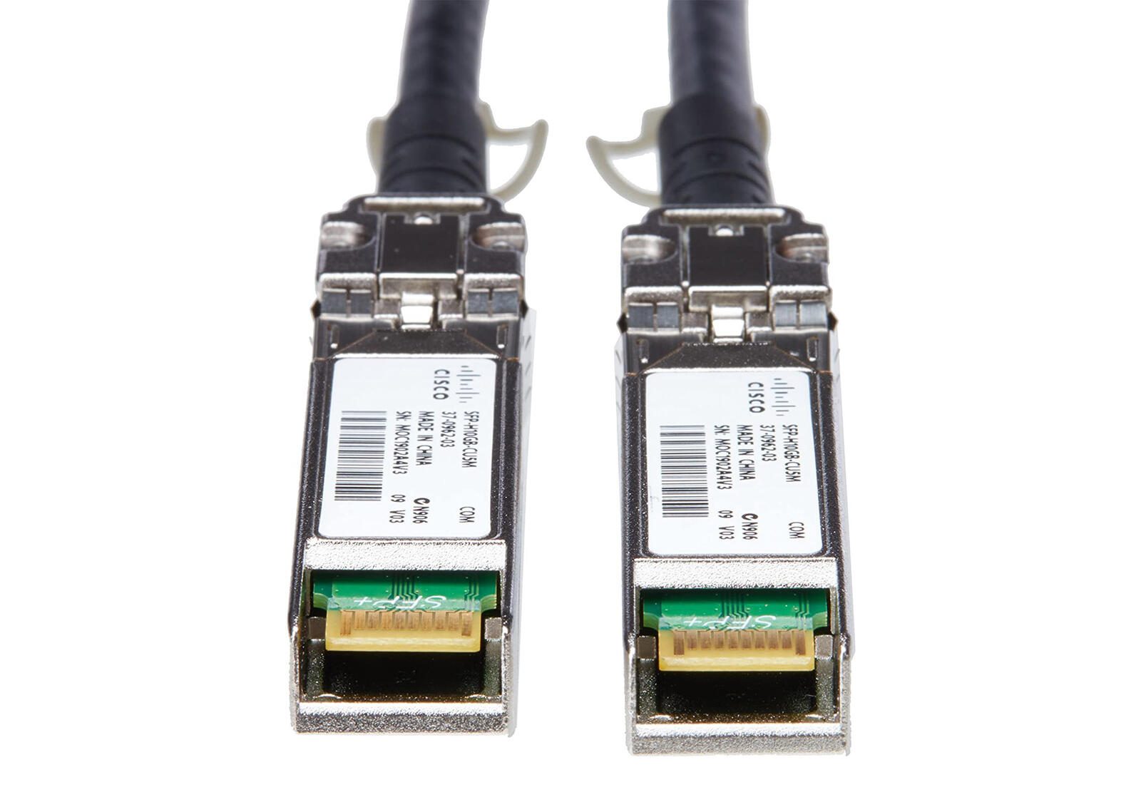 Cisco 10G direkt verbundenes Twinax-SFP+-Kabel, passiv, AWG-30-Kabelbaugruppe, 5 m, grau (SFP-H10GB-CU5M=)