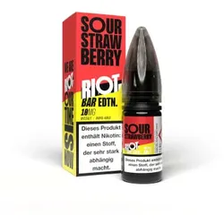 Sour Strawberry BAR EDTN NicSalt Liquid by Riot Squad 10ml / 20mg