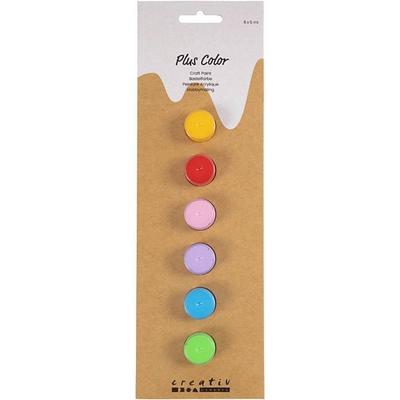 Creativ Company Hobbyfarbe Plus Color, sortiert Farben, 6x5 ml