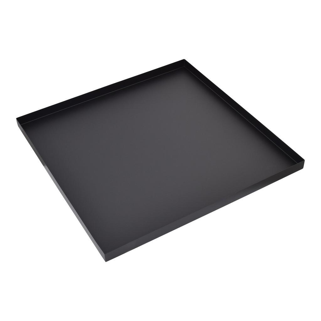 Loft42 Tablett, Schwarz, Metall, 60x3x60 cm, Tischkultur & Servieren, Tabletts