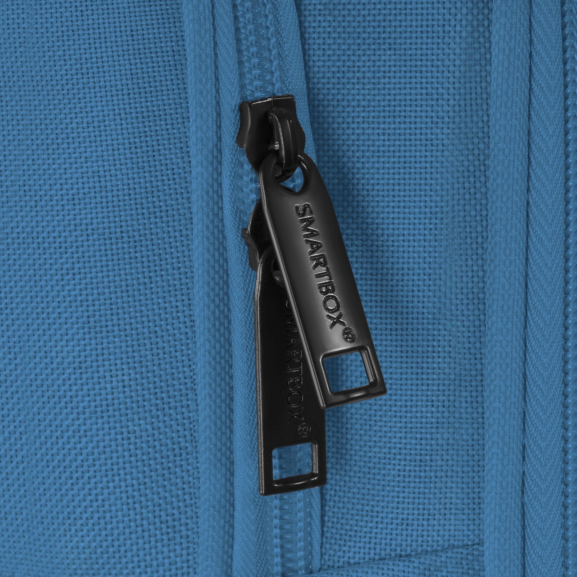 Trolley SMARTBOX "Edition 04 4 Rollen Trolley 67 cm mit Dehnfalte", Gr. 67 l, blau, Polyester, Koffer