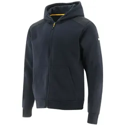 CAT Zip Hoodie Essential Kapuzenjacke navy Herren bequem robust Gr. M