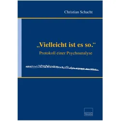 /'Vielleicht ist es so./', Fachbücher von Christian Schacht