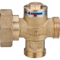 Easyflow Wood 741C04 Rücklaufanhebeventil 60 °C, DN 25 (1'') AG, DN 25 (1'') ÜWM