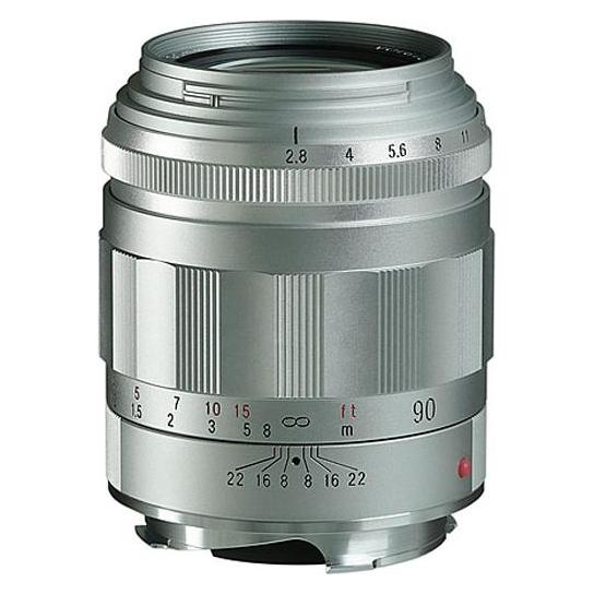 Voigtländer Apo-Skopar 90mm / 2.8 VM silber (Leica M, Vollformat) (112858)