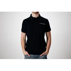 SW-Motech Team Polo-Shirt - Core Line. Schwarz. Herren. Größe S.