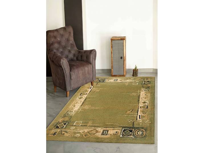 Brücken und Teppiche für Fußbodenheizung geeignet, Grün, Größe 300 (Teppich, 400x500 cm)
