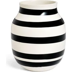 Omaggio Vase 20 cm schwarz
