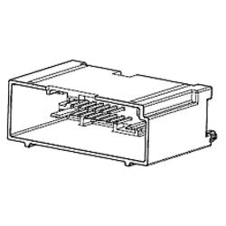 Molex Buchsengehäuse-Kabel Anzahl Reihen: 2 Polzahl je Reihe: 2 307004240 1 St. Tray