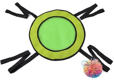 Multisell Products Hub Kids Toss And Catch Ball Game Set Outdoor Fun Sensory Play Toy green