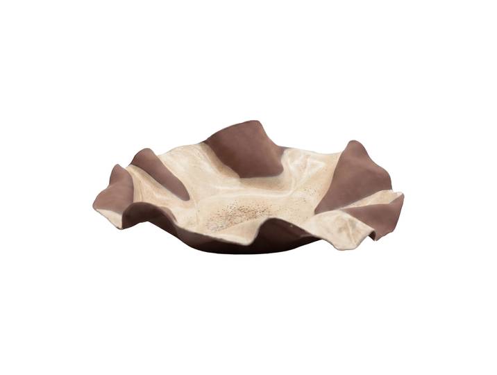 Tinted Plat de service Hyllin Brun, 50x40x8 cm
