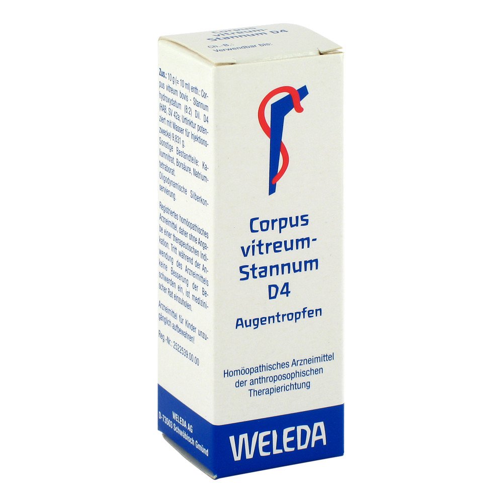 WELEDA AG Corpus Vitreum Stannum D4 Augentropfen 02640755
