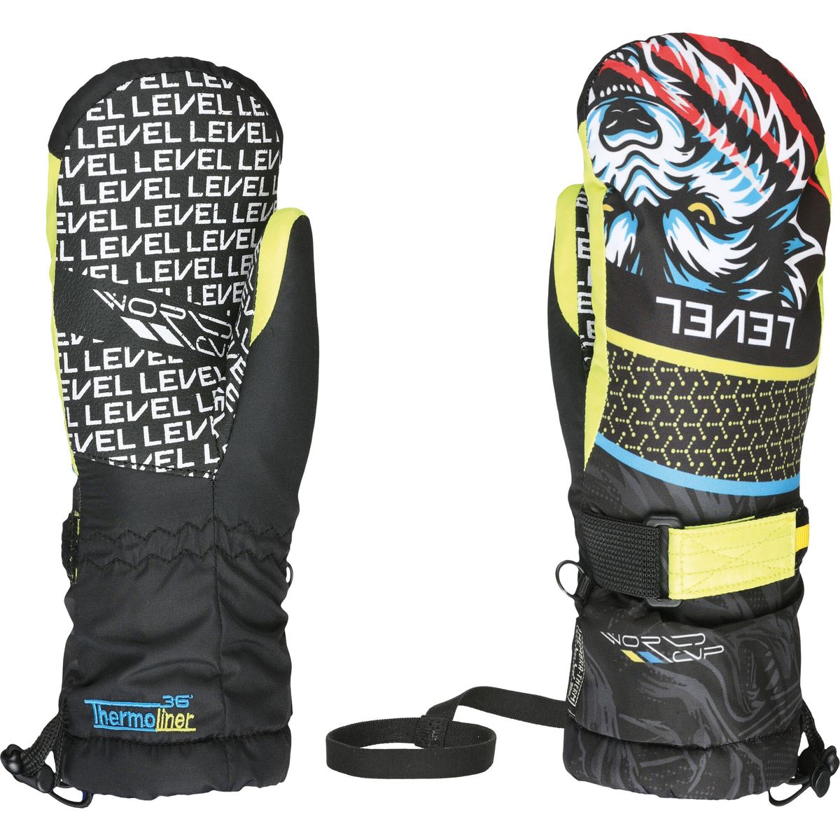 Level Junior Mitten ninja black (41) V 4153JM-41-V