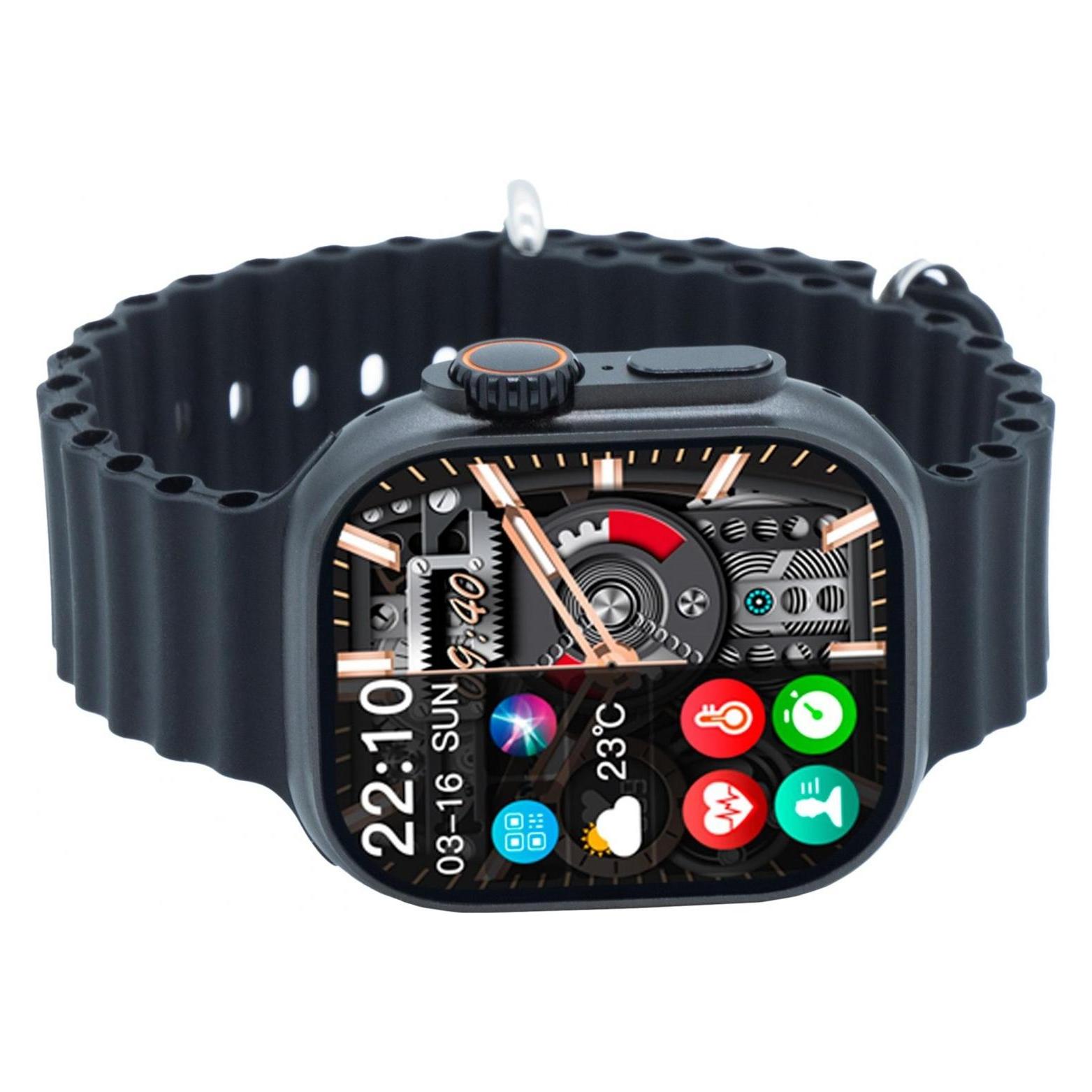 Kiano Smartwatch KIASHUW6901B - Watch Solid (44 mm) (KIASHUW6901B)