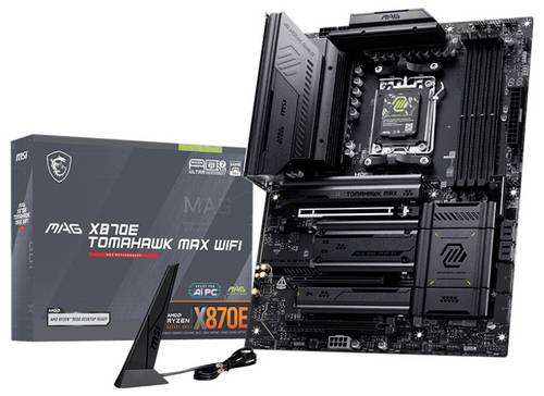 MSI MAG X870E Tomahawk Max WiFi Mainboard Formfaktor (Details) ATX