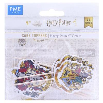 Cupcake Paper Toppers - Harry Potter Crests