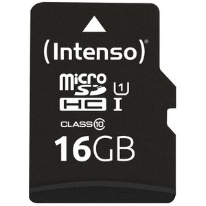 Intenso Micro-SD-Karte Performance 3424470, 16GB, bis 90 MB/s, UHS-I U1, SDHC