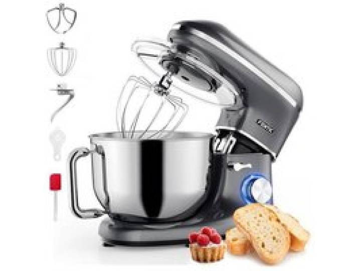 Robot Pâtissier - Fentic - SM-1504N - 2000W - Bol 6 2L - Anthracite