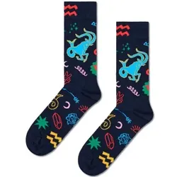 Happy Socks Zodiac Signs Capricorn Sock Marine gemustert Gr 41/46
