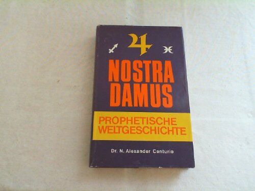 Nostradamus - Prophetische Weltgeschichte - Preis vom 10.10.2026 11:48:34 h