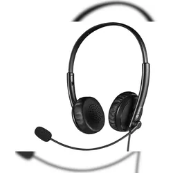Sandberg 126-21 Kopfhörer & Headset Kabelgebunden Kopfband Büro/Callcenter Schwarz