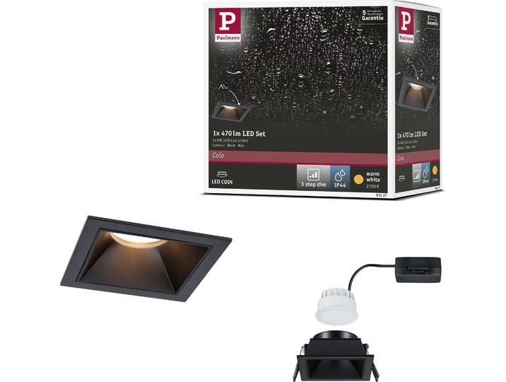 Paulmann LED Einbauleuchte Cole 1er-Set